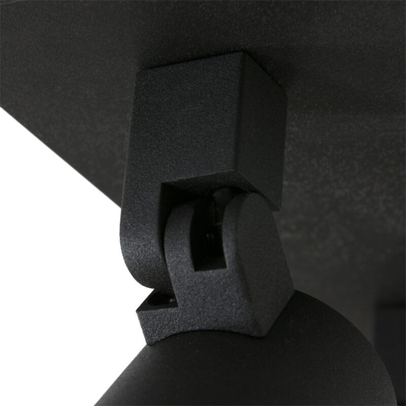 Plafondspot Points Noirs 3060ZW Zwart 2 lichts opbouwspot - Afbeelding 4