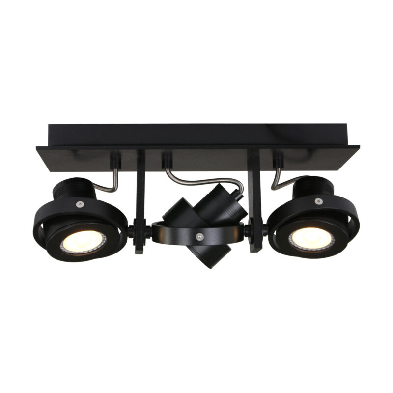 Plafondspot Quatro 7551ZW Zwart - Afbeelding 8