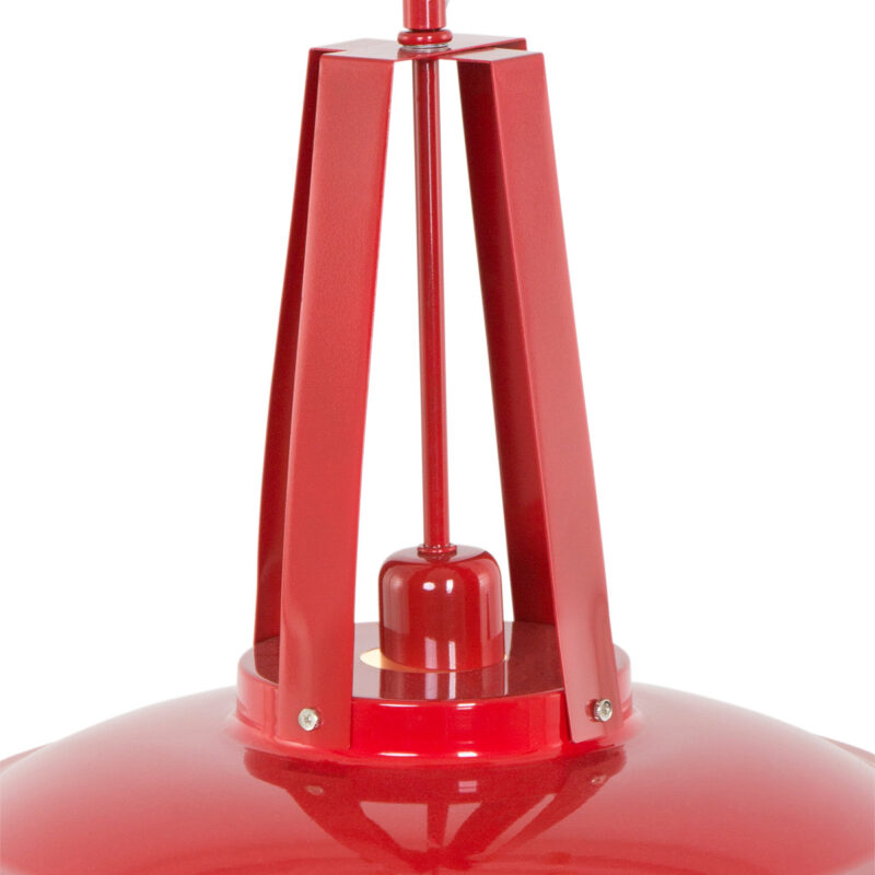 Rode hanglamp Eden 7704RO E27 fitting - Afbeelding 4