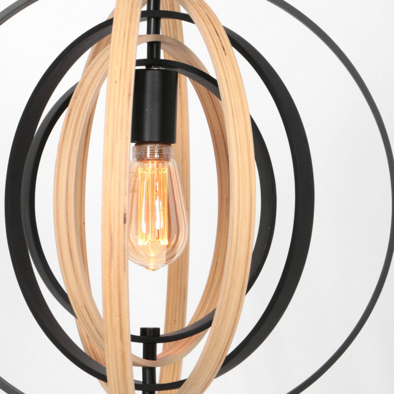 Ronde draaibare hanglamp Muoversi 3491BE Ø45 cm - Afbeelding 6