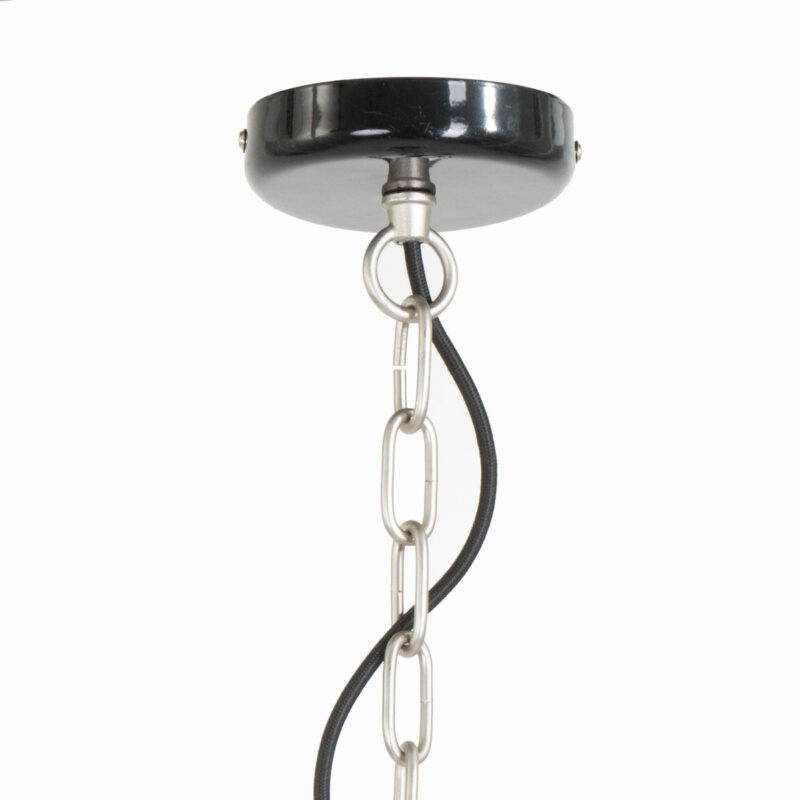 Scheeps hanglamp Millstone 7737ZW Zwart met E27 fitting - Afbeelding 6