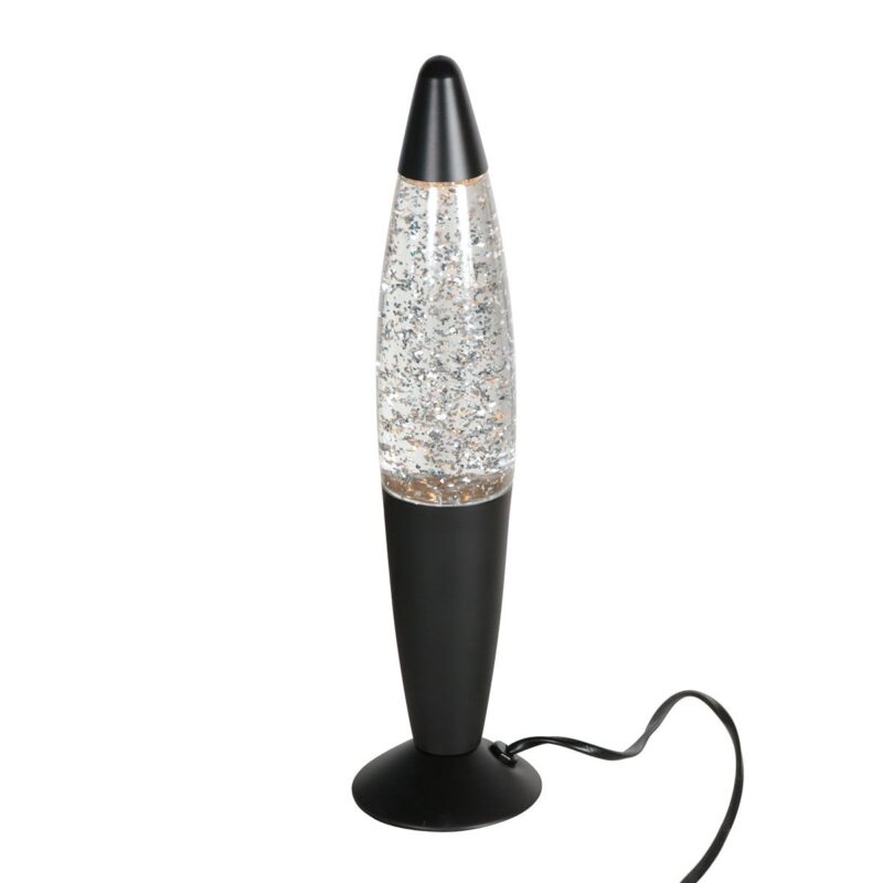Speelse Glitter Tafellamp Volcan 4187ZW – Een Sprankelend Spektakel - Afbeelding 2