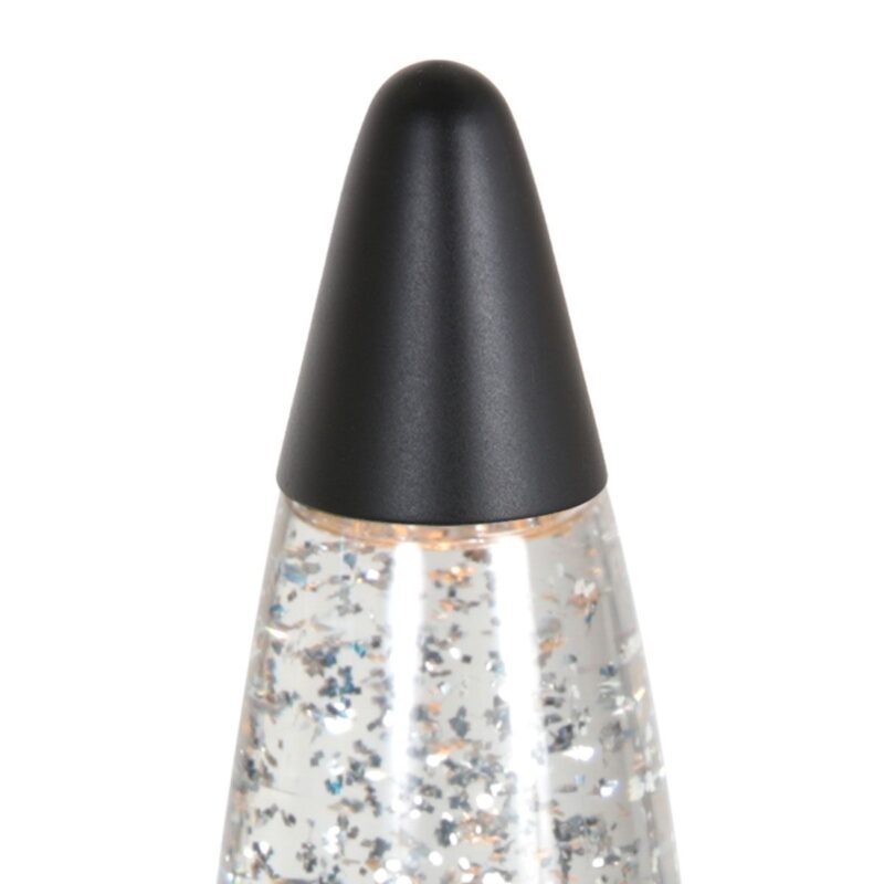 Speelse Glitter Tafellamp Volcan 4187ZW – Een Sprankelend Spektakel - Afbeelding 4