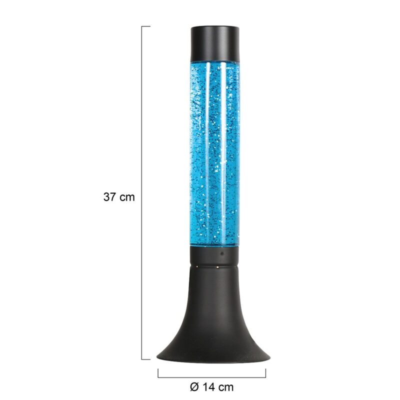 Speelse Glitter Tafellamp Volcan 4188ZW – Een Sprankelend Spektakel - Afbeelding 6