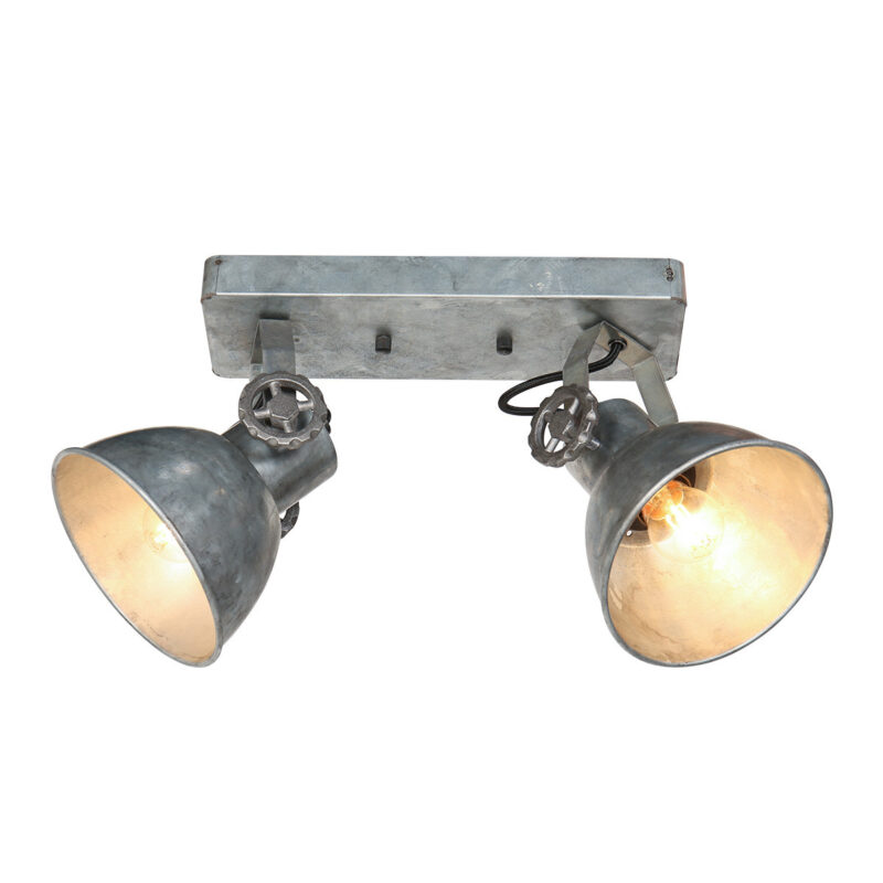 Spot Gearmetal 3673NI 2 lichts met 2x E27 fitting - Afbeelding 9