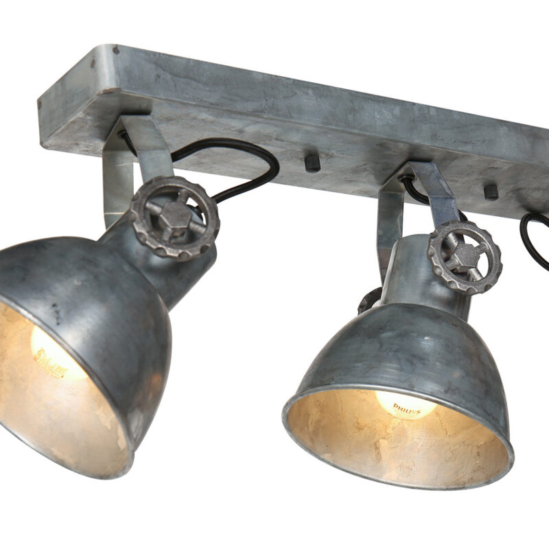 Spot Gearmetal 3674NI 3 lichts E27 fitting - Afbeelding 11
