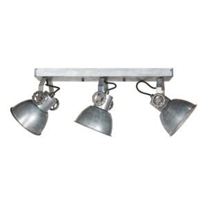 Spot Gearmetal 3674NI 3 lichts E27 fitting