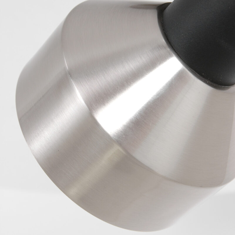 Spot - Wandlamp Acier 3337ZW Zwart met E27 fitting - Afbeelding 11