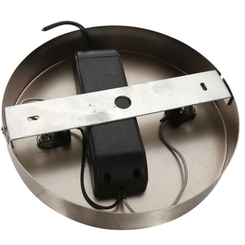 Staalkleurige hanglamp Soleil 4140ST met lift systeem - Afbeelding 17