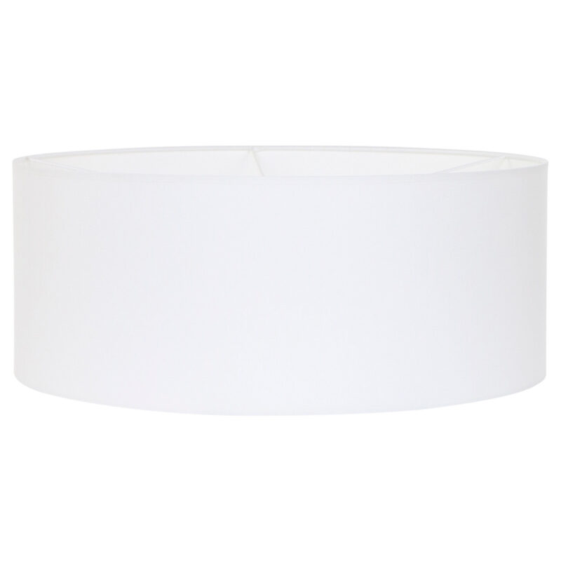 Staalkleurige hanglamp Sparkled Light 9886ST met wit linnen kap - Afbeelding 5