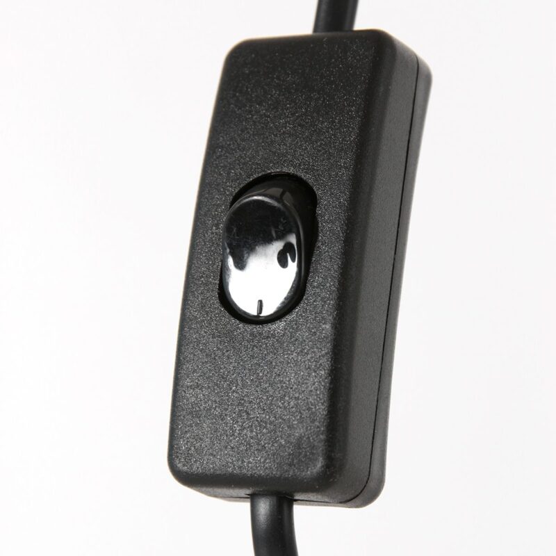 Staalkleurige lavalamp Volcan 3117ST met helder en rode vloeistof - Afbeelding 11