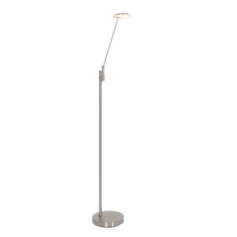 Staalkleurige leeslamp Daphne 3393ST Lichtkleur instelbaar - Afbeelding 2
