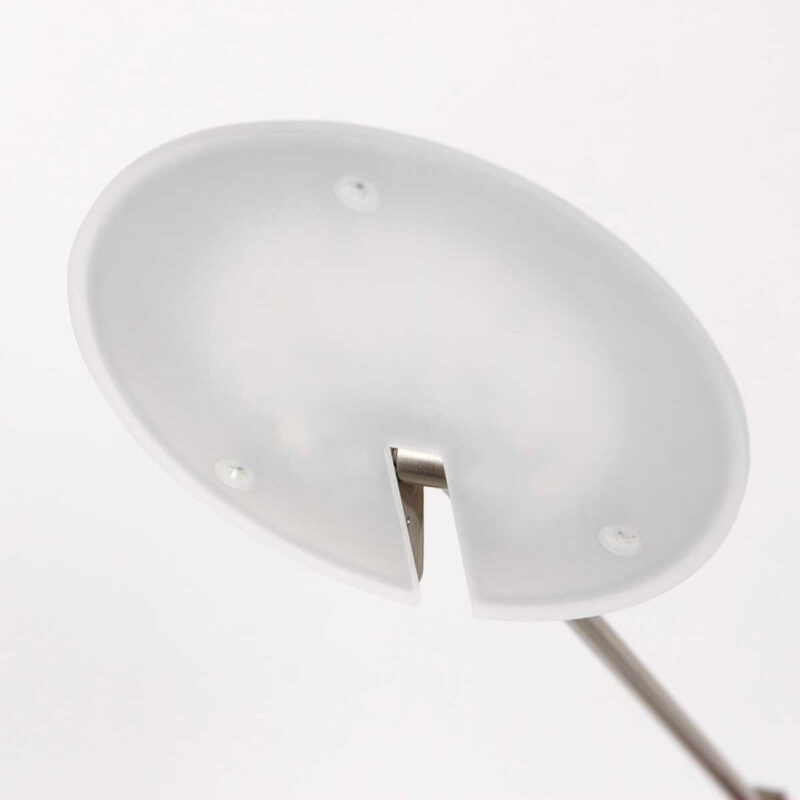 Staalkleurige leeslamp Daphne 3393ST Lichtkleur instelbaar - Afbeelding 12