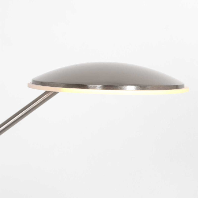 Staalkleurige leeslamp Daphne 3393ST Lichtkleur instelbaar - Afbeelding 14