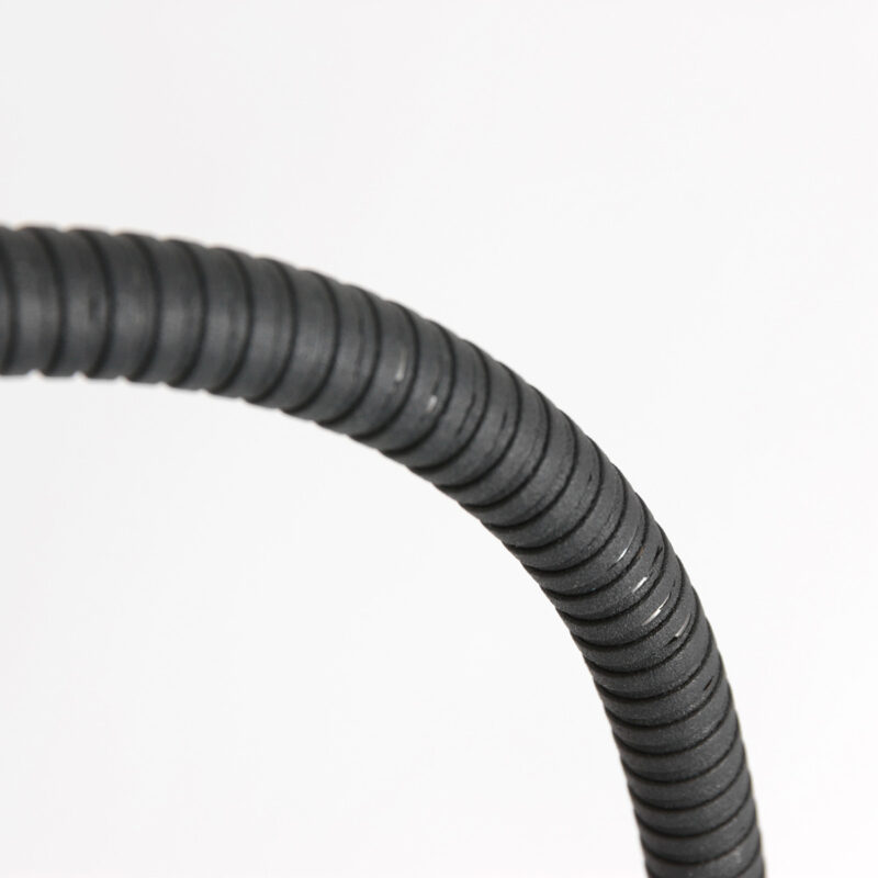 Staalkleurige leeslamp Serpent 3115ST met dimmer en flexsibele arm - Afbeelding 16