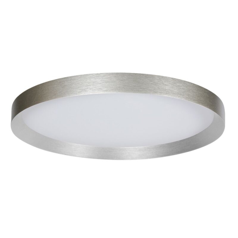 Staalkleurige plafondlamp Flady 3686ST Ø50cm - Afbeelding 2