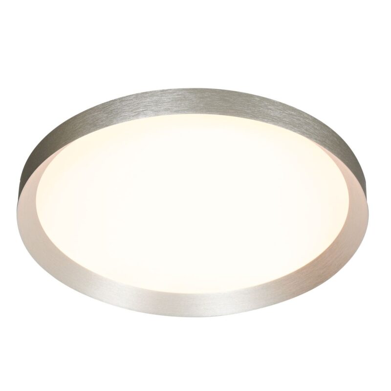 Staalkleurige plafondlamp Flady 3686ST Ø50cm - Afbeelding 8