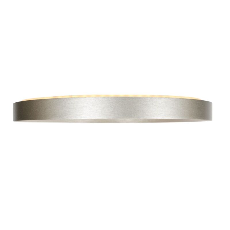 Staalkleurige plafondlamp Flady 3686ST Ø50cm - Afbeelding 9