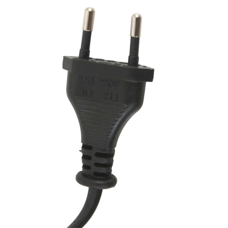 Staalkleurige vloerlamp Bella 3407ST zonder kap, met trekschakelaar - Afbeelding 5