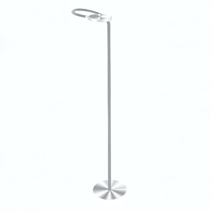 Staalkleurige vloerlamp Platu 3351ST lichtkleur instelbaar - Afbeelding 16