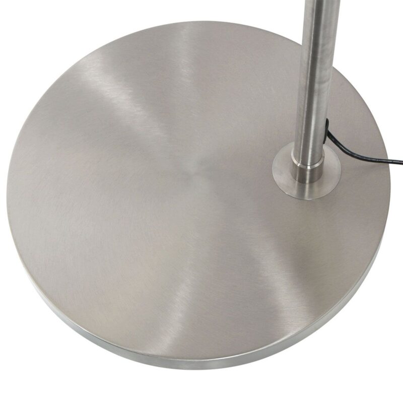 Staalkleurige vloerlamp / booglamp Ringlux 4130ST 4000 Lumen - Afbeelding 11