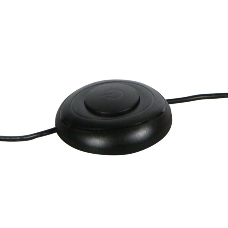 Staalkleurige vloerlamp / booglamp Ringlux 4130ST 4000 Lumen - Afbeelding 12