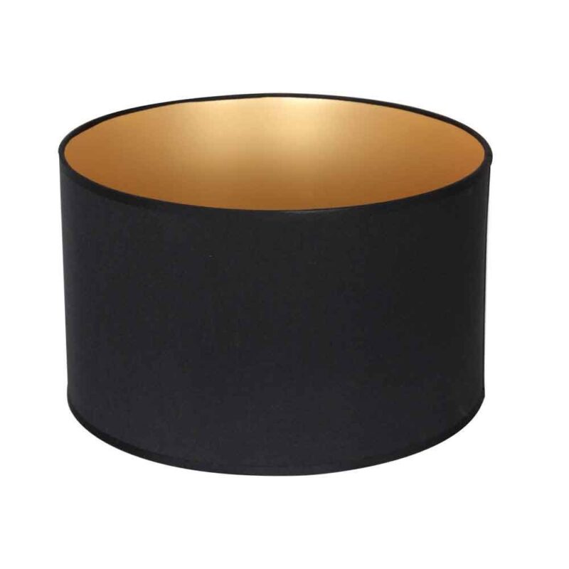 Staalkleurige wandlamp Prestige Chic 3985ST met zwart linnen kap - Afbeelding 6