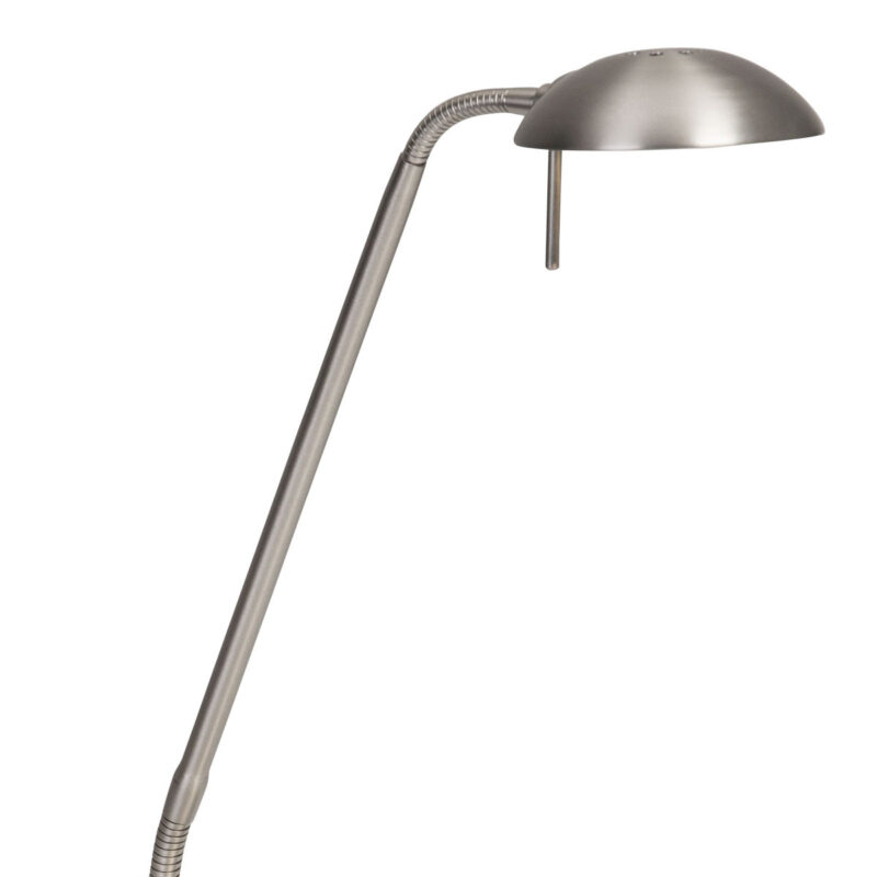 Stalen tafellamp Biron 1 lichts 7502ST met draai dimmer 2700 Kelvin - Afbeelding 12