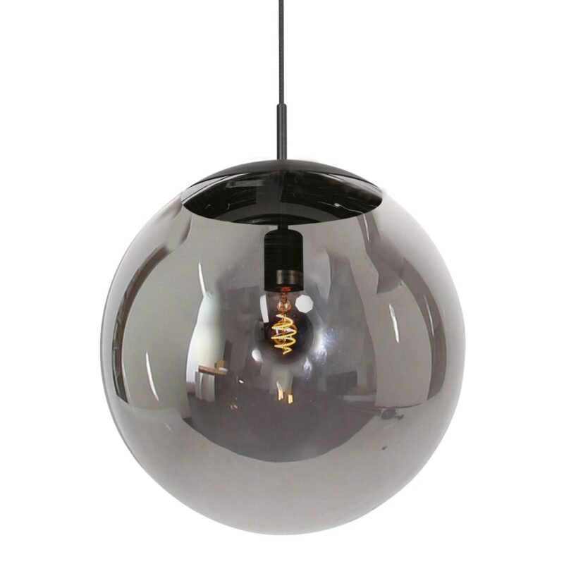 Stijlvolle hanglamp Bollique 4186ZW glas 40cm - Afbeelding 4