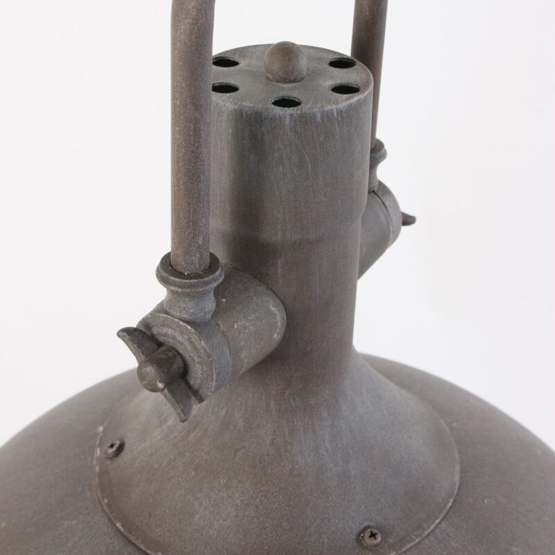Stoere bruine hanglamp Eliga 7636B met E27 fitting - Afbeelding 5