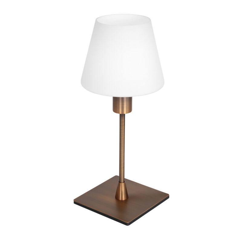 Tafellamp Ancilla 3100BR Brons E14 fitting Touch on/off - Afbeelding 2
