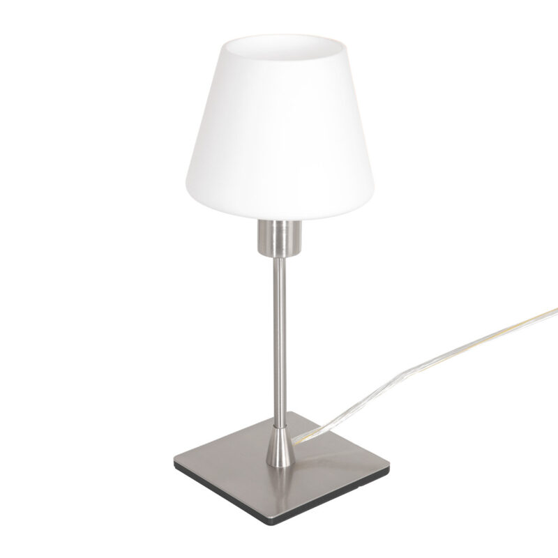 Tafellamp Ancilla 3100ST Staal E14 fitting Touch on/off - Afbeelding 9