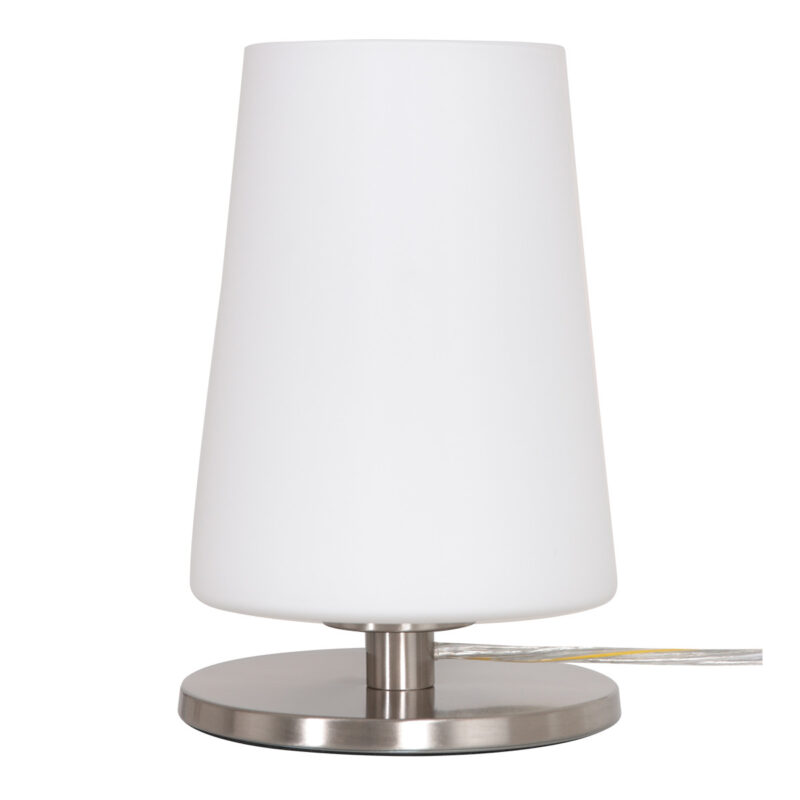 Tafellamp Ancilla 3101ST Staal E27 fitting Touch on/off - Afbeelding 10
