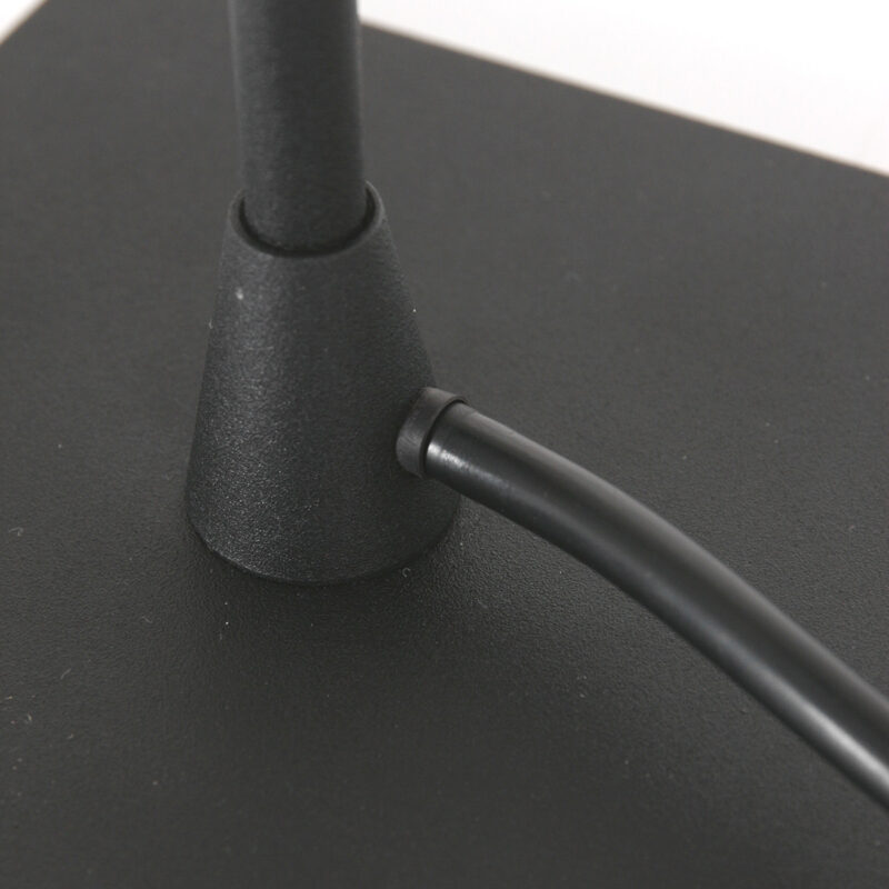 Tafellamp Ancilla 3102ZW Zwart E14 fitting Touch on/off - Afbeelding 11