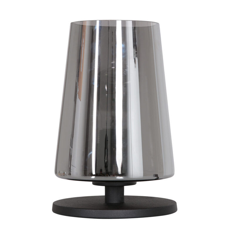 Tafellamp Ancilla 3103ZW Zwart E27 fitting Touch on/off - Afbeelding 2