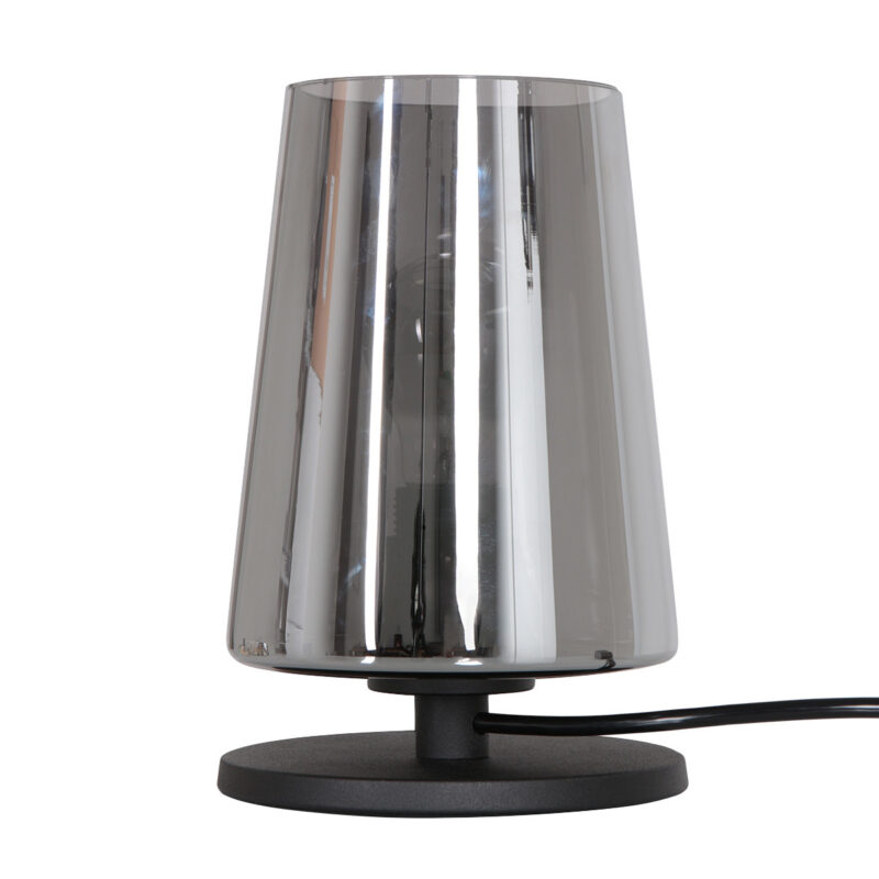 Tafellamp Ancilla 3103ZW Zwart E27 fitting Touch on/off - Afbeelding 13