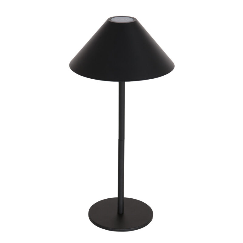 Tafellamp Ancilla 3353ZW Zwart oplaadbaar en dimbaar - Afbeelding 2