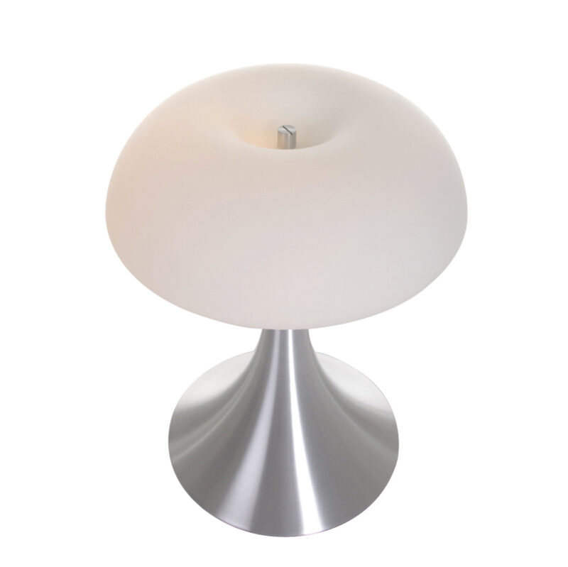 Tafellamp Ancilla 5557ST Staal met schakelaar in het snoer - Afbeelding 2