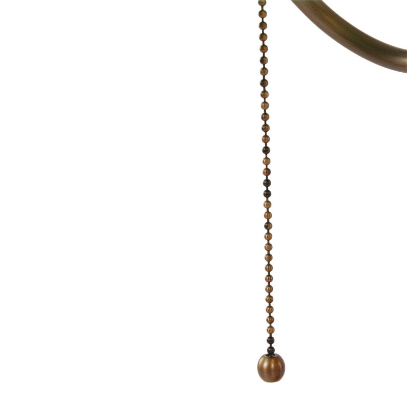 Tafellamp Ancilla 6185BR Brons E27 fitting met trekschakelaar - Afbeelding 7