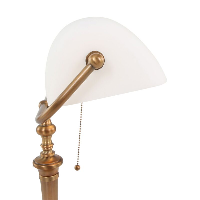 Tafellamp Ancilla 6186BR Brons E27 fitting met trekschakelaar - Afbeelding 4