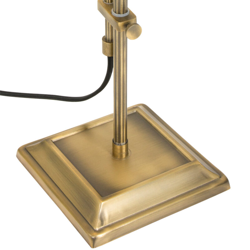 Tafellamp Ancilla 7735BR Brons E27 fitting met trekschakelaar - Afbeelding 10