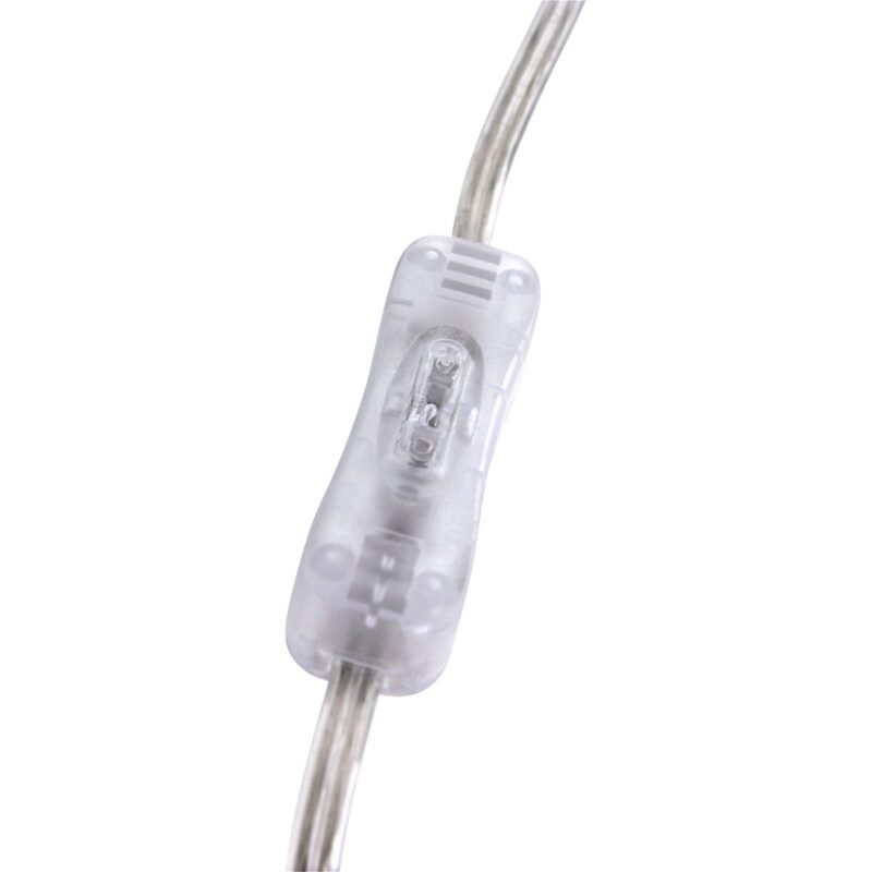 Tafellamp Capri 6842ST Staal met een E27 fitting - Afbeelding 11