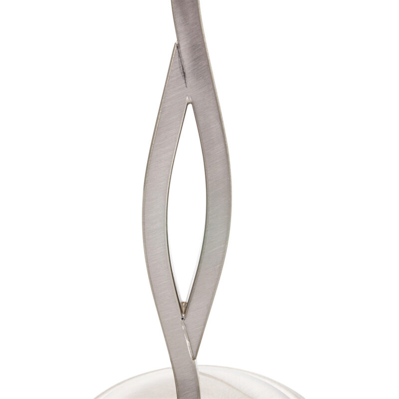 Tafellamp Capri 6842ST Staal met een E27 fitting - Afbeelding 6