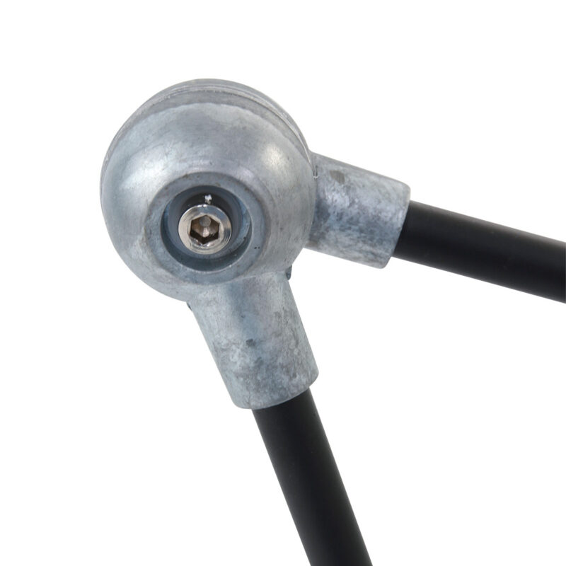 Tafellamp Davin 7655ZW Zwart met kleine fitting E14 - Afbeelding 4