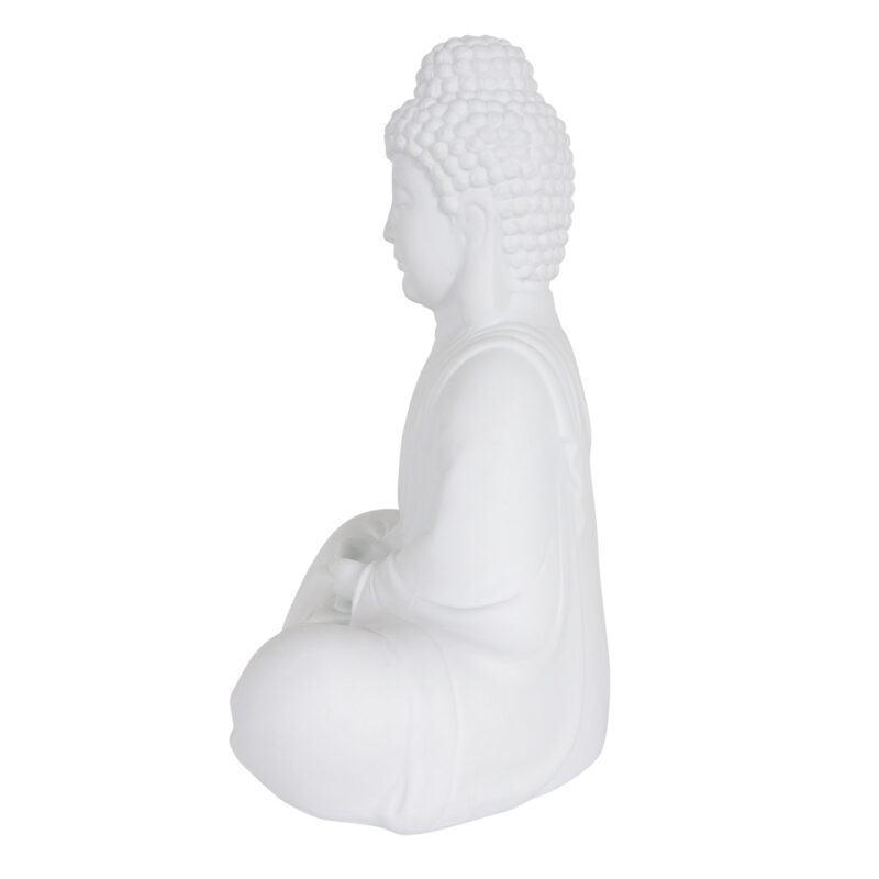 Tafellamp Jazz 3107W een witte Boeddha met E14 fitting - Afbeelding 9