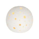 Tafellamp Jazz 3110W Witte maan met lichtgevende gaatjes