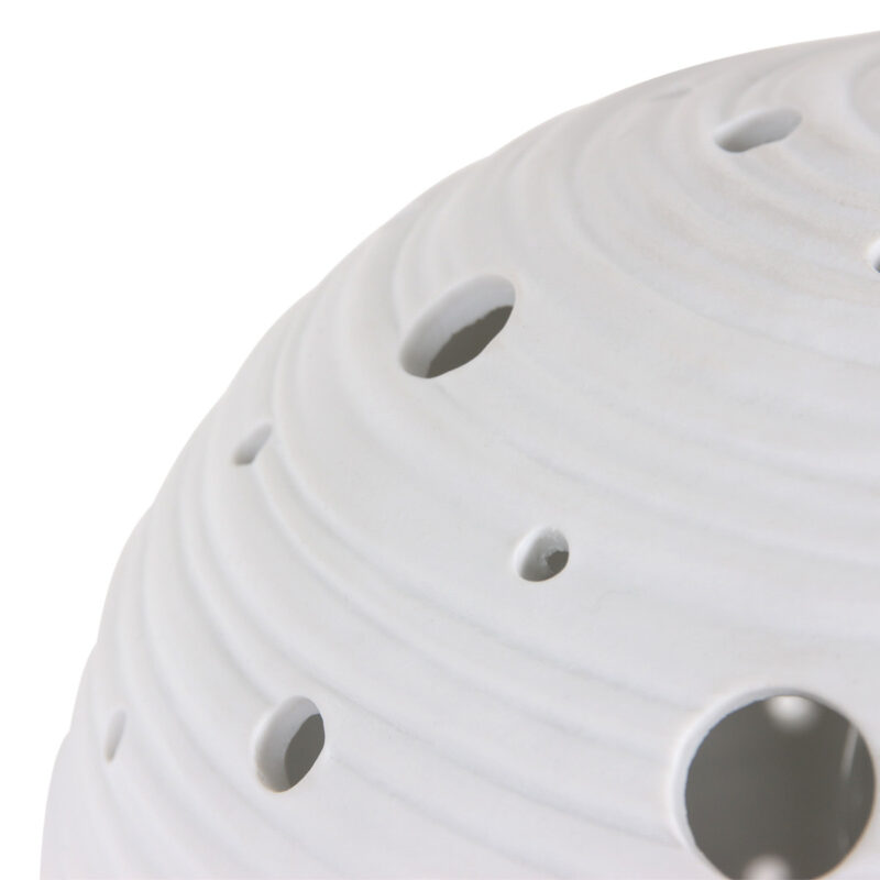Tafellamp Jazz 3110W Witte maan met lichtgevende gaatjes - Afbeelding 4