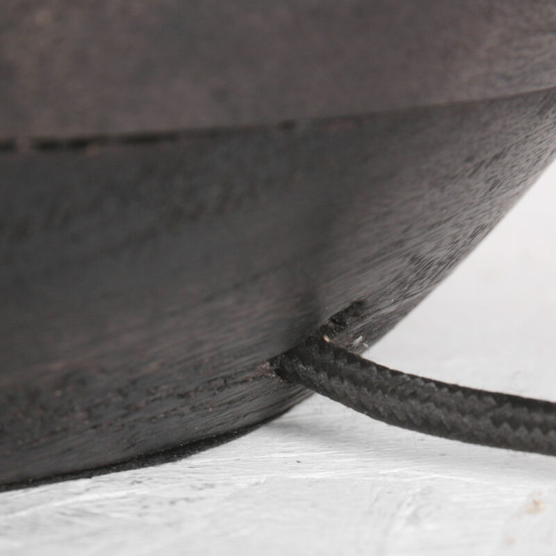 Tafellamp Lyons 3466ZW Zwart met snoer schakelaar en E27 fitting zonder kap - Afbeelding 10