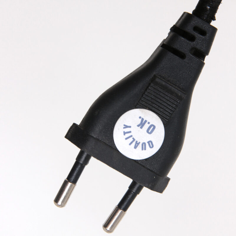 Tafellamp Lyons 3469ZW Zwart met grijs velours kap - Afbeelding 13
