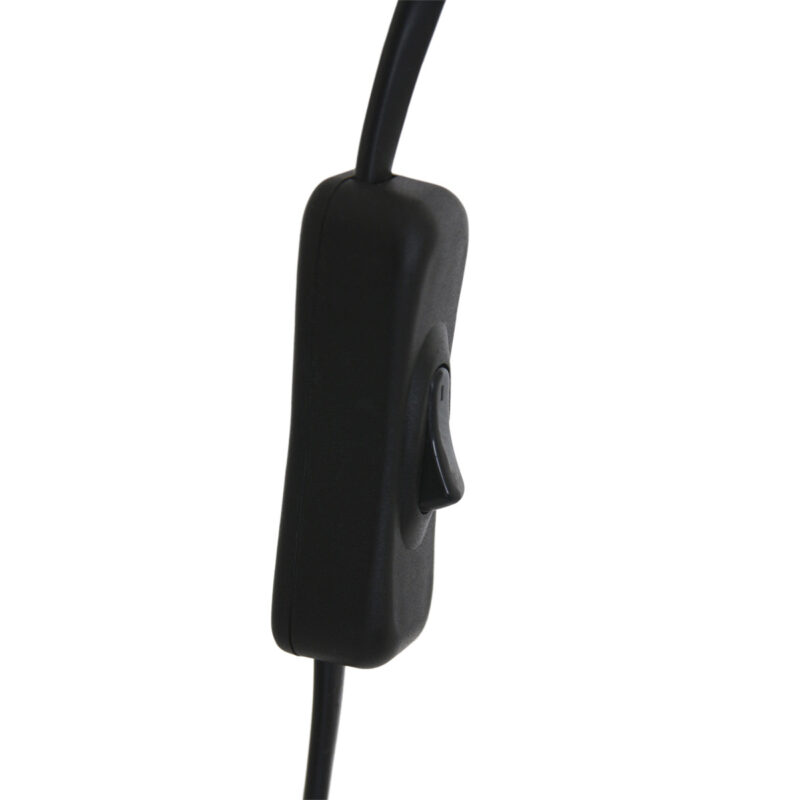 Tafellamp Minimalics 2703ZW Zwart met E27 fitting - Afbeelding 7
